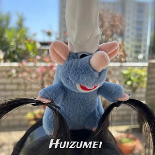 Huizumei Ratatouille headband xấu xí kẹp tóc búp bê cotton không răng ngộ nghĩnh headband dễ thương mũ nón