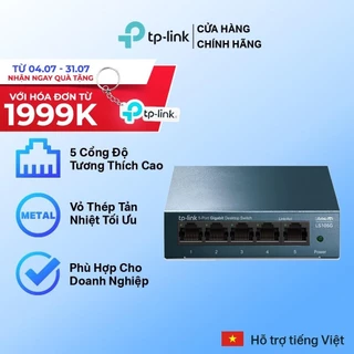 Bộ Chia Mạng Switch Để Bàn TP-Link LS105G 5 Cổng 10/100/1000Mbps