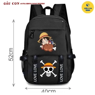 NEW SIÊU HÓT -  Balo in hình Luffy gặm thịt - One Piece độc đẹp giá rẻ  / bán chạy nhất