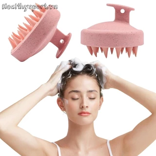 Đầu Massage Lược Tắm Tắm Đầu Bàn Chải Massage Tóc Mịn Bàn Chải Dầu Gội