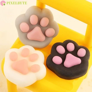 Pixelbyt Mini Cat Paw Bóp Đồ Chơi, TPR Silicone Hoạt Hình Fidget Toy, Đồ Chơi Cảm Giác Mới Lạ 3D Fidget Toy Pinch Đồ Chơi Giải Nén Đồ Chơi Vui Nhộn