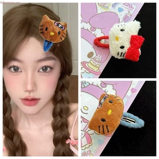 Tiformen Kitty Sang Trọng Kẹp Tóc, Phim Hoạt Hình Anime Kitty Kẹp Bên, Mèo Kt Dễ Thương Phong Cách Nhật Bản Búp Bê Sang Trọng Hoạt Hình Nổ Kẹp Học Sinh