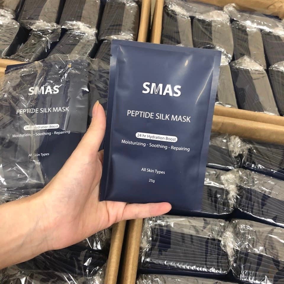 Mặt nạ SMAS Peptide Silk-No.1dưỡng ẩm- phục hồi- tái tạo làn da