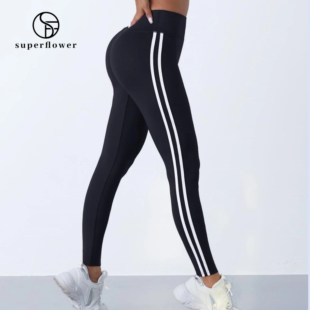 Superflower Nữ Co Giãn Quần Legging Yoga Eo Cao Kiểm Soát Bụng Quần Thể Dục Đi Xe Đạp Biker Quần Short