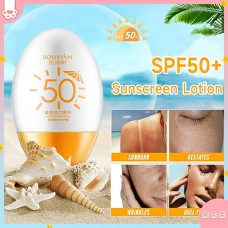 ✅Kem Chống Nắng COD Boshiyan Kem Chống Nắng Face Spf50+ Kem Cách Ly Uv Kem Dưỡng ẩm Kiểm Soát Dầu Kem Chống Nắng Làm Mới