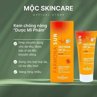 [50ml] Kem chống nắng cho da mụn Farmona Sun Face Cream SPF 50 Oil Free