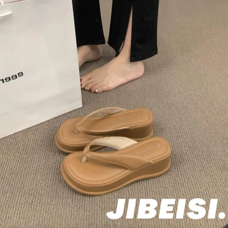 JIBEISI dép sandal nữ dép đế cao Thoải Mái Xinh Xắn  Thời trang Tiện lợi Thiết kế độc đáo Tự tin FDL24515MS 22Z240527