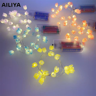 Ailiya led hoa tulip dây đồng đèn trang trí đèn bó hoa phụ kiện hoa