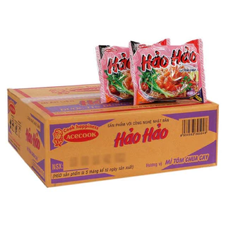 Nguyên thùng mỳ tôm Hảo Hảo, Kokomi 90g, 3 miền thơm ngon