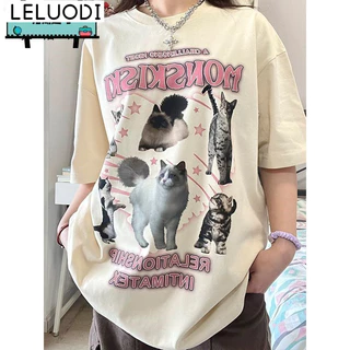 LELUODI áo phông áo thun nữ croptop baby tee Fashion INS Comfortable Korean WTX2440M3S 17Z240426