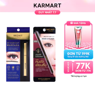 Combo Mascara My Everyday và Kẻ viền mắt Smooth & Slim #Deep Brown