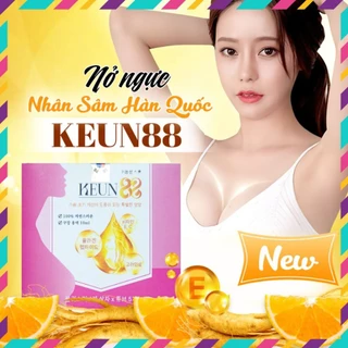 Nhân Sâm Keun88 , Keun88 Pro+ Hỗ Trợ Tăng Vòng 1 Hiệu Quả- Hộp 20 ống  - HTHshop102