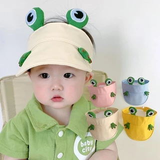 Hoạt Hình Bé Tấm Che Mũ Du Lịch Tập Đi Mũ Bóng Chày Cotton Mềm Thoáng Khí Trẻ Sơ Sinh Bé Trai Bé Gái Rỗng Top Mùa Hè Mũ Chống Nắng 0-12 Tháng