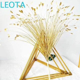 Leotakf Mô Phỏng Cỏ Công, Mini 40 Đầu Hoa Reed Giả, Sắp Xếp Tường Hoa Cây Nhân Tạo Bằng Nhựa Tinh Tế Nhà