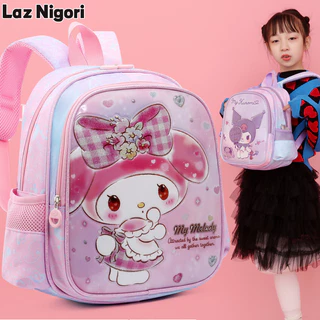 Laz Nigori Tiểu Học Bé Trai Và Bé Gái Mẫu Giáo Hoàng Tử Công Chúa Dễ Thương schoolbag Chất Liệu polyester Có Nước Chống hunchback Túi Sau