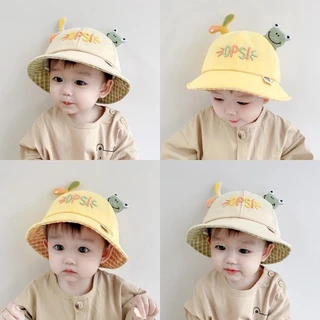 Hoạt Hình Dễ Thương Cho Bé Người Cá Mũ Cotton Mỏng Trẻ Sơ Sinh Bé Trai Bé Gái Mũ Xô Mùa Hè Thoáng Khí Mềm Cho Bé Mũ Chống Nắng