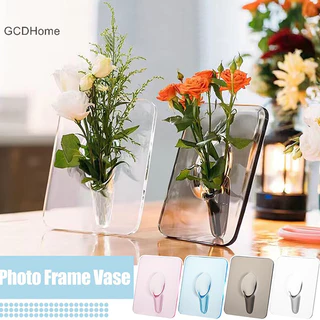 Gcdhome Bình Hoa Khung Hình Bình Hoa Trong Suốt Sáng Tạo Nghệ Thuật Hiện Đại Nhà Phòng Ngủ Trang Trí Phòng Khách Văn Phòng Để Bàn Đồ Trang Trí HOT