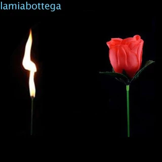 Lamiabottega Torch to Rose Magician Ngọn lửa mới lạ Xuất hiện hoa ảo thuật Trò ảo thuật Ngọn lửa thần bí Đạo cụ ma thuật Thay đổi hoa hồng ma thuật