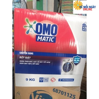 Bột Giặt OMO Matic 9kg chuyên dụng