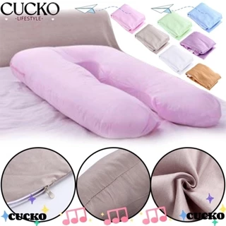 Gối chữ U CUCKO Vỏ gối bà bầu kiểu chữ U bằng Cotton