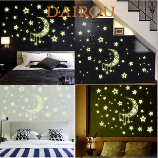 Giấy dán tường mặt trăng và ánh sao thời trang DAIROU