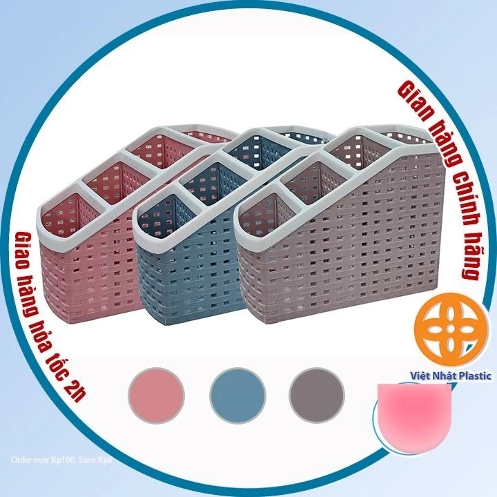 Khay nhựa tiện ích 4 ngăn  (5696), khay 4 ngăn để bàn đựng bút, đồ dùng đa năng hàng Cao Cấp Bền Đẹp -br 01228