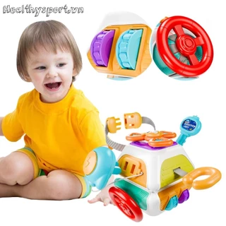 Đồ chơi cảm giác Montessori 10 trong 1 dành cho trẻ mới biết đi 1-3 tuổi