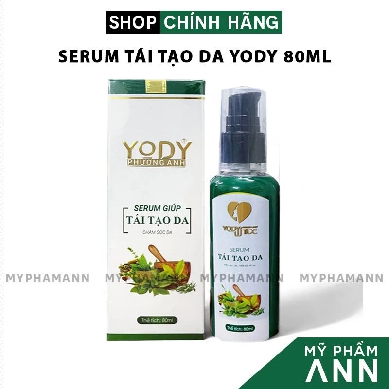 Serum Tái Tạo Da Yody Phương Anh Chính Hãng 80ml Xoá Mã