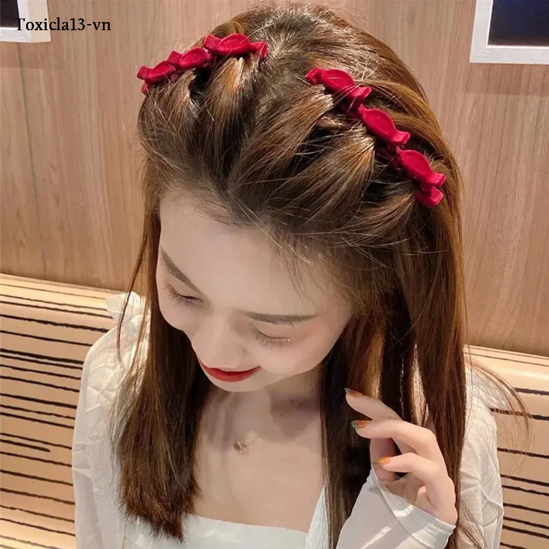 Giá đỡ Toxicla13: Kẹp tóc dệt dễ sử dụng, phong cách Hàn Quốc, phù hợp cho nữ