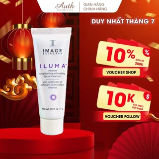 Sữa Rửa Mặt Tẩy Tế Bào Chết Làm Sáng Da IMAGE Skincare ILUMA Intense Brightening Exfoliating Cleanser 7g(Size mini)