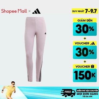 [7-9.7-VOUCHER 30%]adidas Phong cách sống Quần Legging 3 Sọc Future Icons Nữ Màu tím IS3611