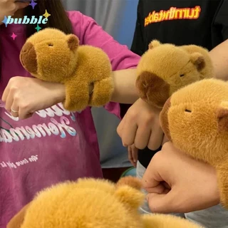 Buble Capybara Đồ chơi sang trọng, Vòng đeo tay động vật hoạt hình Vòng tay tát động vật, Vòng tay dễ thương Đồ chơi tương tác