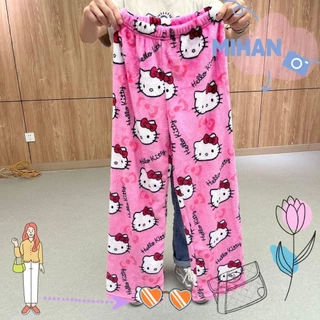 Bộ Đồ Ngủ MIHAN1, Quần Rời Co Giãn, Quần Pyjama Hoạt Hình Dễ Thương Nam