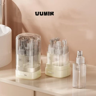 UUMIR Du lịch Chia Chai, Bơm phun sương mịn có thể đổ lại Bộ chai rỗng, Lotion Chăm sóc da Tinh dầu Atomizer Chai xịt du lịch