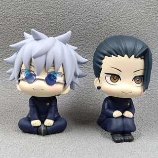 10cm Jujutsu Kaisen Anime Satoru Gojo / Geto Suguru / Okkotsu Yuta / Fushiguro Toji / Fushiguro Toji Nhân Vật Hành Động Ngồi Tư Thế Mô Hình PVC Hoạt Hình Búp Bê Đồ Chơi Dành Cho Trẻ Em Để Bàn Đồ Trang Trí