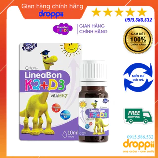 LineaBon vitamin D3 K2 10ml - Vitamin tăng chiều cao cho bé chính hãng