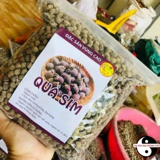 Quả sim rừng khô Tây Bắc ngâm rượu loại 1 (1kg) trực tiếp thu hái tự nhiên, phơi sấy khô từ sim rừng tươi chín