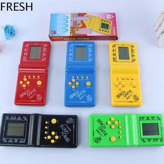 Fresh Gạch Máy Chơi Game Tuổi Thơ Cổ Điển Với Âm Nhạc Phát Lại Bỏ Túi Chơi Game Console Trò Chơi Đồ Chơi Người Chơi Game Cầm Tay Chơi Game