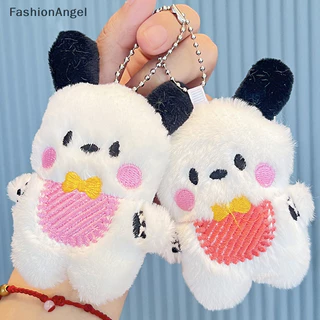 Fashionangel Dễ Thương Sang Trọng Con Chó Con Mặt Dây Chuyền Nhồi Bông Sáng Tạo Búp Bê Móc Khóa Túi Chìa Khóa Xe Móc Khóa Phụ Kiện Nữ Quà Tặng TH