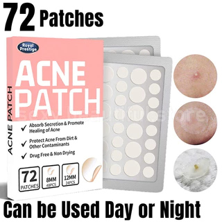 72 Chiếc Salicylic Pimple Patch Điều Trị Blemish Chăm Sóc Da Sửa Chữa Mụn Chống Thấm Nước Mụn Miếng Dán