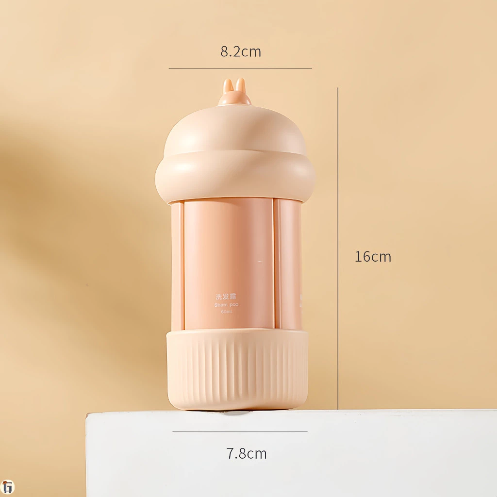 🔥4 trong 1 Travel Chia Chai, Mỹ Phẩm Dầu Gội Đầu Lotion Body Gel Chai Set Ra Ngoài Dễ Dàng Mang Theo