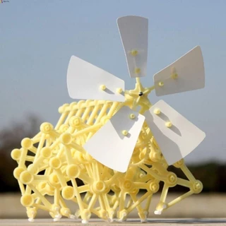 Mô hình điện gió LEOTA, Bộ lắp ráp Robot năng lượng gió phát minh bằng tay, Công nghệ sáng tạo Câu đố cơ học Thí nghiệm khoa học Quà tặng sinh nhật