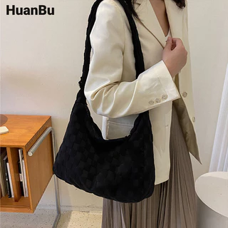 Túi đeo vai nữ Huan Bu dung tích lớn thời trang mới phiên bản Hàn Quốc dành cho nữ kẻ sọc màu trơn Túi Tote đơn giản. ❈ ❈ ❈ ❈ ❈ ❈ ❁ ❁ ❈ ❈ ❈ ❈ ❈ ❈ ❈ ❈ ❈ (YNMT) · ❈ ❈