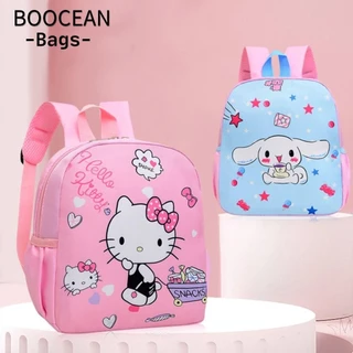 Ba Lô Mẫu Giáo, Túi Đi Học Trẻ Em Sanrio Kuromi Hoạt Hình, Nylon Dễ Thương Nhẹ Dung Tích Lớn Vỏ Cứng Túi Đeo Vai Bé Trai Bé Gái