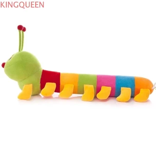 Kingqueen Côn Trùng Nhồi Bông Trẻ Em Trẻ Em 50CM Nhồi Bông Sang Trọng Inchworm Cotton Mềm Trẻ Em Búp Bê