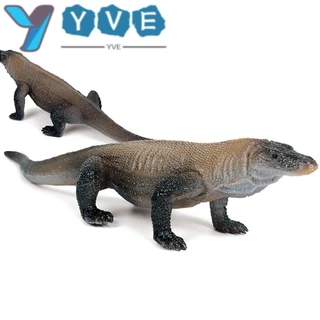 Yve Mô hình rồng Komodo Đồ chơi giáo dục thực tế Học sớm Động vật hoang dã giống như thật