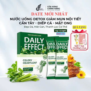 ((ship hỏa tốc)) Cần Tây Diếp Cá Mật Ong Daily Effect Việt Nam nước Uống Giảm Mụn, giữ dáng đẹp da Trẻ Hoá Làn Da