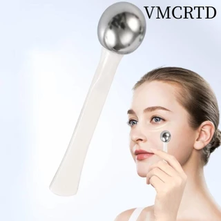 VMCRTD Que Massage mắt lăn, Dụng cụ bôi kem mắt chống nhăn hai đầu, Thìa da mặt bền đơn giản thực tế