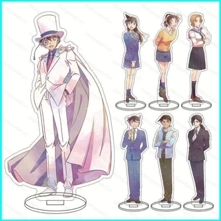 Thám Tử Lừng Danh Conan Shinichi Kudo Ran Mori Ai Haibara Acrylic Đăng Ký Anime Hình Mô Hình Đồ Chơi Đứng Đĩa Giá Đỡ 5