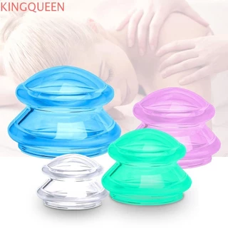 Kingqueen Chân Không Cupping Ly Giảm Đau Mềm 1 Cái Bình Massage Toàn Thân Cốc Trị Liệu Máy Mát Xa Cơ Thể Gua Sha Hút Chống Cellulite Silicone Hút Ly